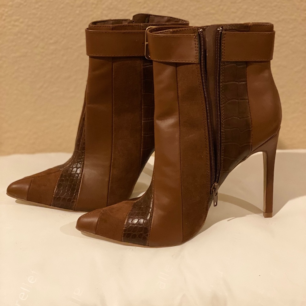 Stylish stiletto booties